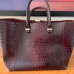 Victoria Beckham Liberty Tote - Wine Color
